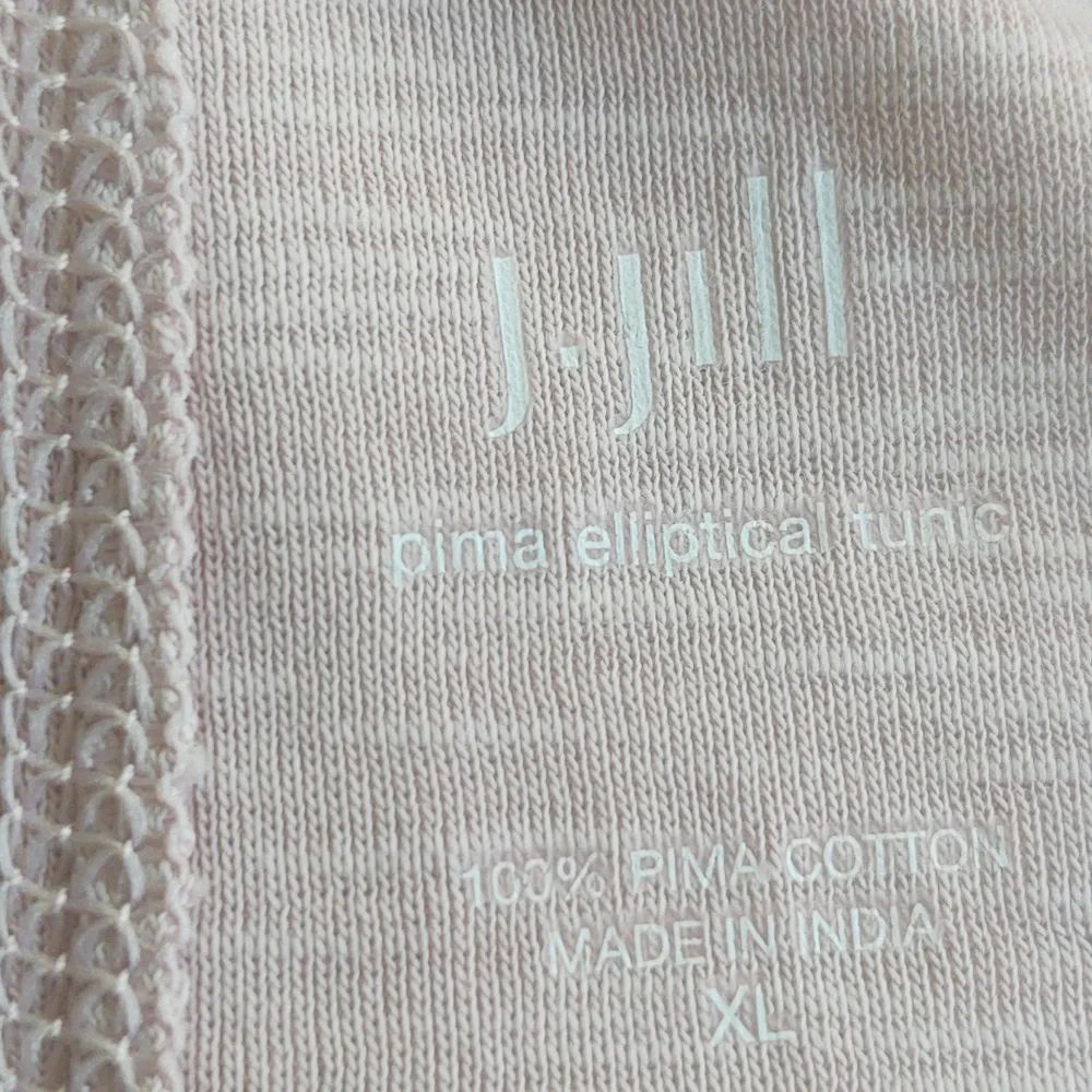 JJILL XL PIMA cotton Rose tunic - Picture 3 of 8